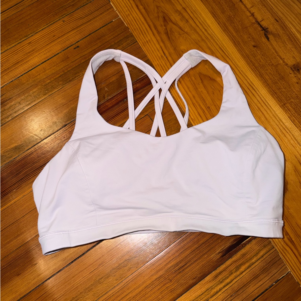 Lululemon Free to Be Serene Lilac Size 10 Sports Bra - Picture 2 of 11